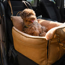 NOAH AND PAW NOAH & PAW DOG CAR SEAT FOR SMALL DOGS & CATS UNDER 25LB - CAMEL - Brand New