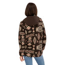 OLBL006 BILLABONG WOMEN'S FLEECE QUILTED TECH JACKET TOFFEE SIZE M - Brand New