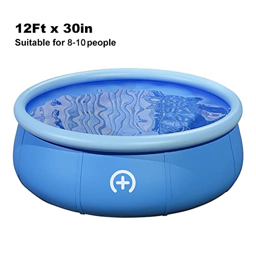 JBOX POOL BACKYARD EASY SET OUTDOOR INFLATABLE ROUND 10FT X 30IN - BLUE - Like New