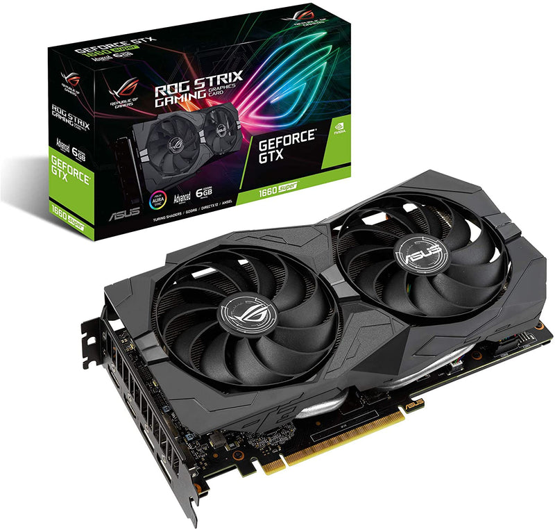 ASUS ROG STRIX GEFORCE GTX 1660 SUPER ROG-STRIX-GTX1660S-A6G-GAMING - Like New