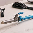 BABYLISSPRO NANO TITANIUM CURLING IRON WAND 1" BNT100SNC - GRAY/BLUE - Like New