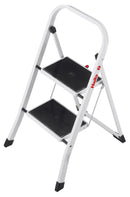 HAILO 9204015095 K20 STEP LADDER 4396-911 - WHITE - Like New