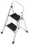 HAILO 9204015095 K20 STEP LADDER 4396-911 - WHITE - Like New