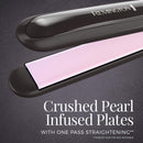 REMINGTON 1" PEARL CERAMIC FLAT IRON, HAIR STRAIGHTENER - BLACK PINK - Like New