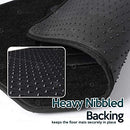 ZONE TECH ALL WEATHER CARPET VEHICLE FLOOR MATS- 4-PIECE BLACK PREMIUM QUALITY - Like New