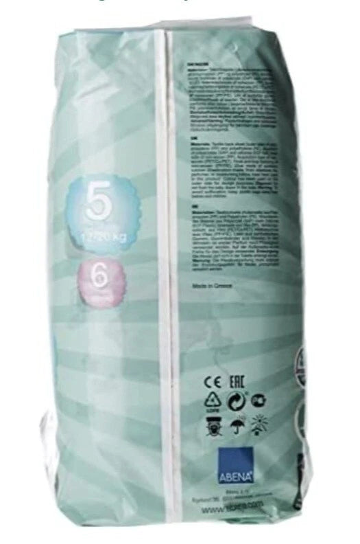 BAMBO NATURE BABY DIAPERS 20 TRAINING PANTS SIZE 5 (26-44 LB) FOR SENSITIVE SKIN - Brand New
