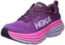 1127952 HOKA Women Bondi 8 Running Shoes BEAUTYBERRY / GRAPE WINE Size 8.5 - Like New