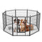 HealSmart Dog Playpen Indoor, Puppy Playpen Indoor for Yard, Camping - Like New