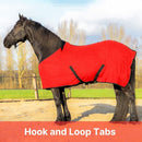 RESISTANCE Long Lasting & Warm Soft Fleece Color Cooler (70", Red) - Brand New