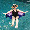 Big Joe Noodle Sling No Inflation Needed Pool Seat, Armrests 3ft - Fade Fuchsia - Like New