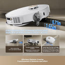 DREAME L50 ULTRA ROBOT VACUUM MOP WHITE, 19,500PA SUCTION RLX63CE - WHITE - Like New