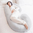 Regalo C Shaped Pregnancy Pillow pillows B0DJPYLDKJ Gray - Brand New