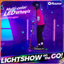 RAZOR A+ FOLDABLE LIGHTSHOW KICK SCOOTER - MAGENTA - Like New