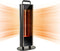 EAST OAK 1200W Patio Heater with Double-Sided Design Silent Heating - BLACK - Like New