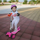 Scooters for Kids Toddler Scooter - Deluxe Aluminum 3 Wheel Glider w/Kick n Go - Brand New