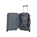 TRAVELERS CLUB 20" HARD-SIDE SPINNER ROLLING CARRY-ON TRAVEL LUGGAGE - ROSE GOLD - Brand New