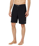 Hurley MBS0011000H01033IN Men's One & Only Solid 20" Boardshorts Black, Size 33 - Brand New