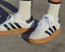 ADIDAS SAMBA XLG, SIZE 6 (AU/UK M5.5) (EU M38.5), IE1377 - WHITE/BLACK - Like New