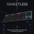 Logitech G915 TKL Lightspeed Wireless Mechanical Gaming Keyboard Tactile - Black Like New