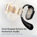 YISTAO OPEN EAR HEADPHONES WITH 35 HOURS PLAYTIME TRUE WIRELESS AIR CONDUCTION - Like New