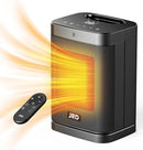 JRD PTC Space Heater with 80°Oscillation, Thermostat, 12h Timer, 1500W 10" APPLE - Like New