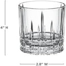 Spiegelau Double Old Fashioned Glasses - Lowball Crystal Cocktail Glasses - Like New