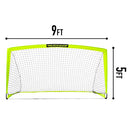 Franklin Sports Blackhawk Backyard Soccer Goal - Portable Pop Up Soccer Nets - Like New