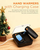 VIMWING HAND WARMERS RECHARGEABLE WITH CHARGE CASE, 2 PACKS 14,000MAH - Like New