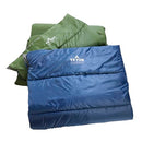 TETON EVERYDAY RESPONSE 10F DEGREE SLEEPING BAG KIDS ADULTS STUFF SACK - BLUE - Like New