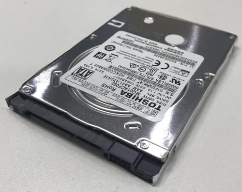 TOSHIBA 500GB 7200RPM 2.5" SATA HD SILVER - Like New