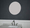 Large Simple Round Beveled Circle Wall Mirror Frameless B0852Y92TR - NEW - Brand New