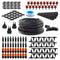 Flantor Drip Irrigation Kit, Garden Irrigation System, DIY 1/4" 50ft - Black Like New