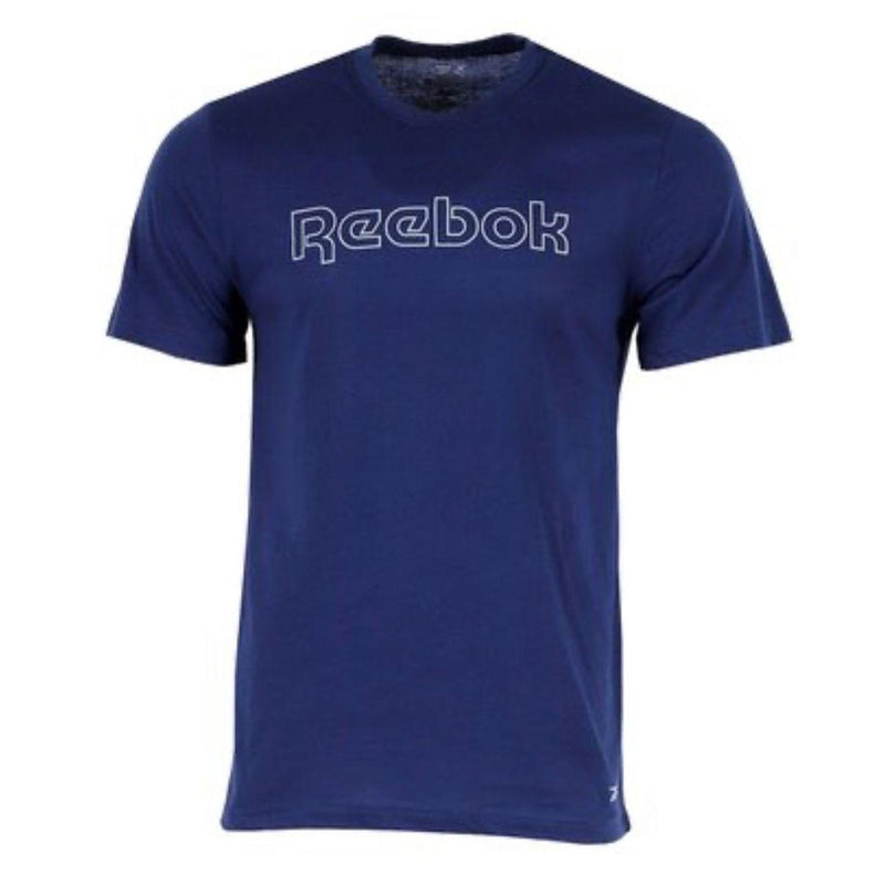 REEBOK MEN'S T-SHIRT - SIZE: MEN M - BLUE - Like New