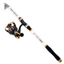 EOYIMEG Fishing Rod Telescopic Fishing Rod and Reel Combos B08T1HQKYS - New - Brand New
