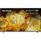 SONY BRAVIA XR 85” CLASS X90CL FULL ARRAY LED 4K HDR GOOGLE TV (2023) - BLACK - Like New