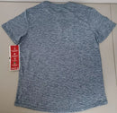 CANADA WEATHER GEAR MEN'S SUPREME SOFT KNIT HENLEY TSHIRT,SIZE: M, BLUE POSEIDON - Brand New
