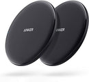 Anker 313 10W Max 2 Pack 313 Wireless Charger Pad mQi-Certified A2503 - Black - Like New