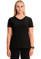 INFINITY CHEROKEE NURSE SCRUBS TOP MOCK WRAP WITH 2 POCKETS WOMEN M BLACK - Brand New