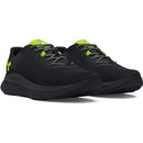 UNDER ARMOUR MEN'S HOVR TURBULENCE 2 RUNNING SHOE SIZE: MEN'S 9.5 BLACK/BLACK - Like New