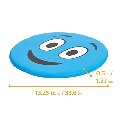 ECR4KIDS SOFTZONE EMOTION PADS WITH MIRROR TRILINGUAL 8-PC CONTEMPORARY MULTI - Like New