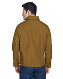 M705 HARRITON MEN'S AUXILIARY CANVAS WORK JACKET 2XL - DUCK BROWN - Like New