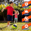 NERF KIDS FOAM MINI SOCCER BALL - YELLOW (LIME GREEN) - Like New