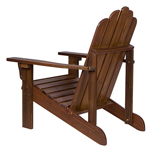 SHINE COMPANY MARINA ADIRONDACK CHAIR BACK & SEAT PRE-ASSEMBLED OAK - OAK - Like New