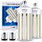 2 Pack 1200W Equivalent 100W LED Corn Bulbs 14500 Lumen 6500K E26/E39 - White - Like New