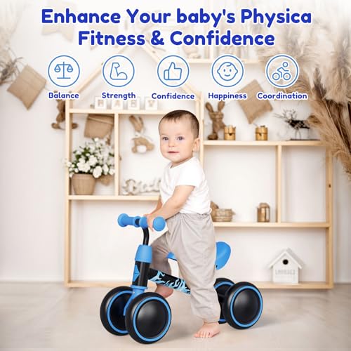 AYEKU BABY BALANCE BIKE TOYS FOR 1 YEAR OLD BOY GIRL BIKES BW-607 - Blackfire Like New