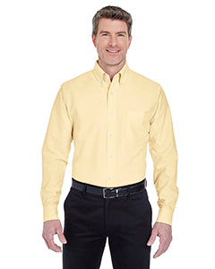 8970 UltraClub Men's Classic Wrinkle-Resistant Long-Sleeve Oxford New