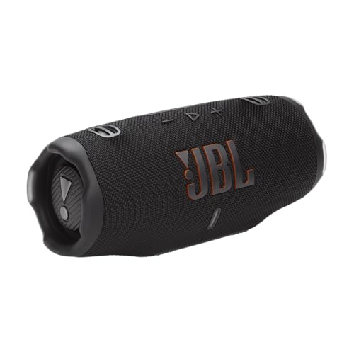 JBL Charge 6 Portable Waterproof Bluetooth Speaker JBLCHARGE6BLKAM - Black - Like New