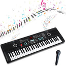 HOILUKFUNG 61 Keys Keyboard Piano for Kids, with Speaker Mic, B0B7DF44W4 - Black - Brand New