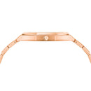 TUCCI ITALY PIANURA STAINLESS STEEL QUARTZ UNISEX WATCH 5 ATM - ROSE GOLD - Like New