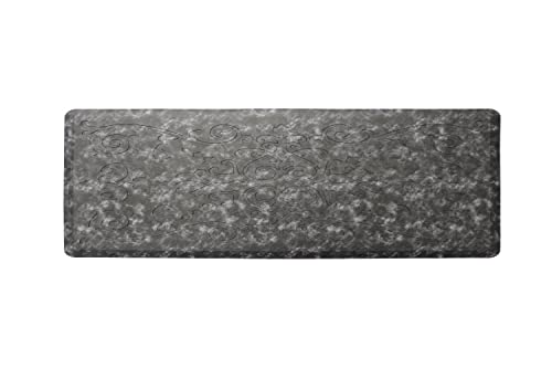 J&V TEXTILES Medallion Embossed Cushioned Anti-Fatigue Kitchen Floor Mat - Brand New